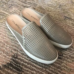 Via Spiga Perforated Slip On’s